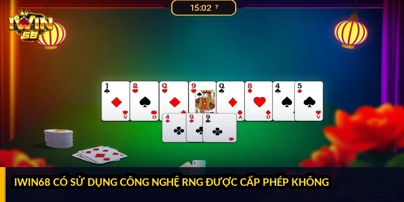 iWin68 có sử dụng công nghệ RNG được cấp phép không?