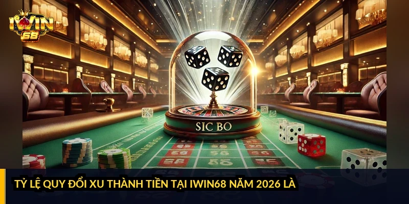 Tỷ lệ quy đổi xu thành tiền tại iWin68 năm 2026 là bao nhiêu?
