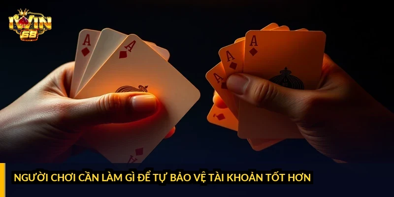 Người chơi cần làm gì để tự bảo vệ tài khoản tốt hơn?